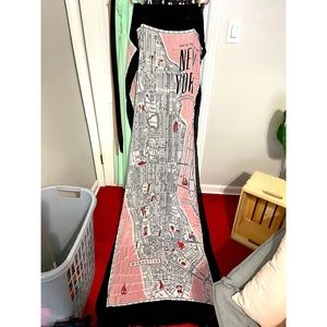 NYC Map Scarf